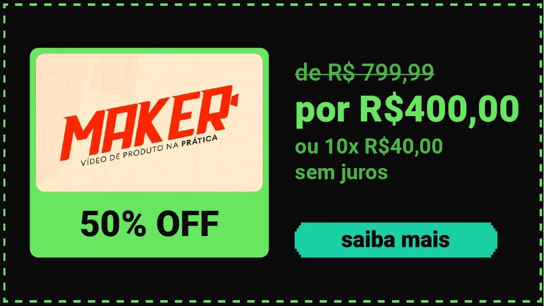 Maker com desconto