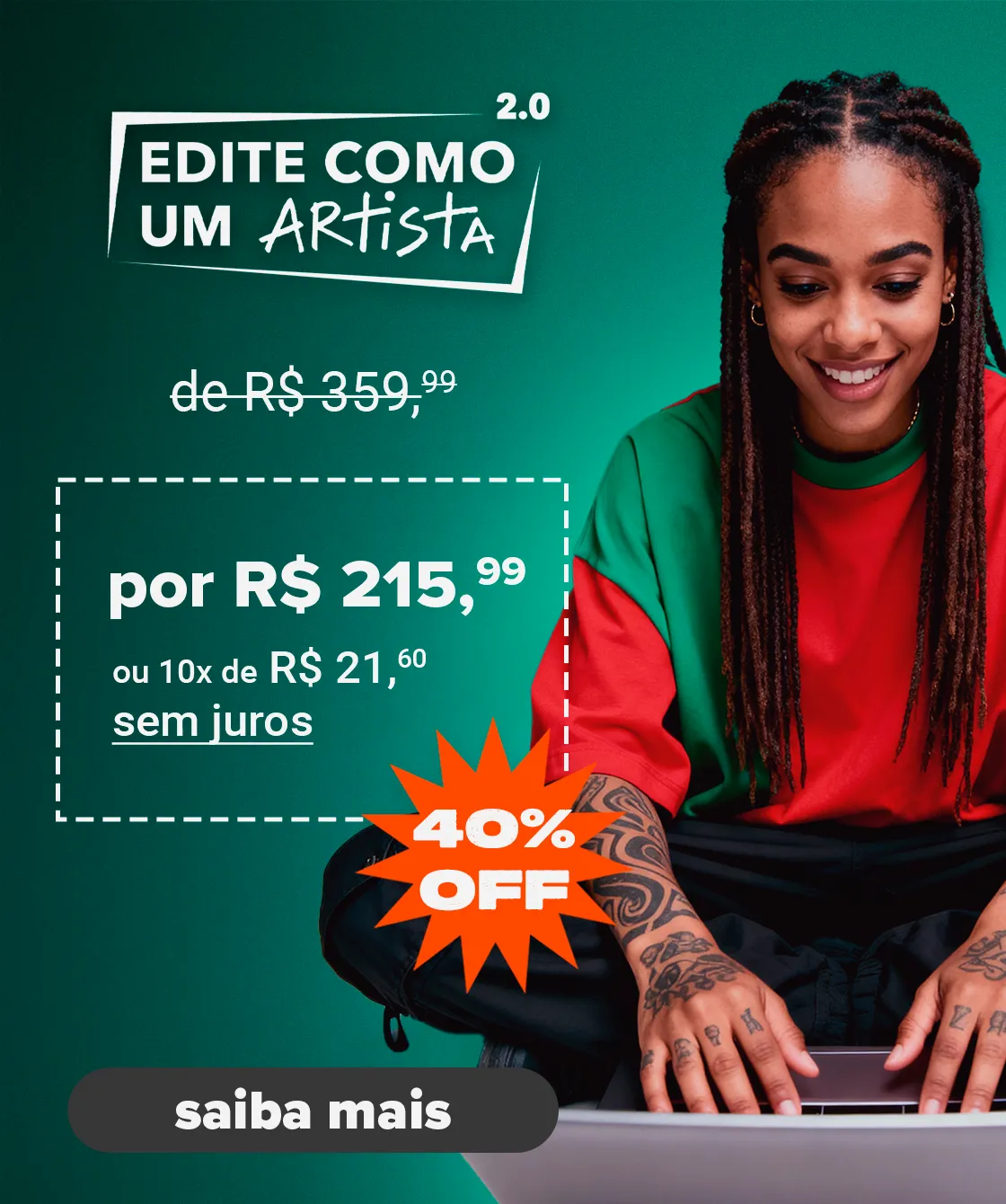 Treinamento com desconto