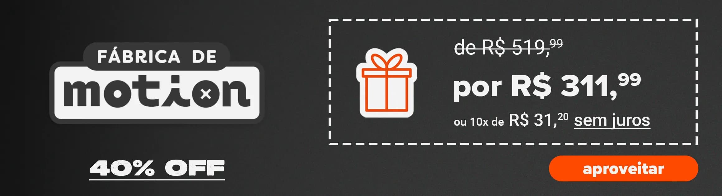 Treinamento com desconto