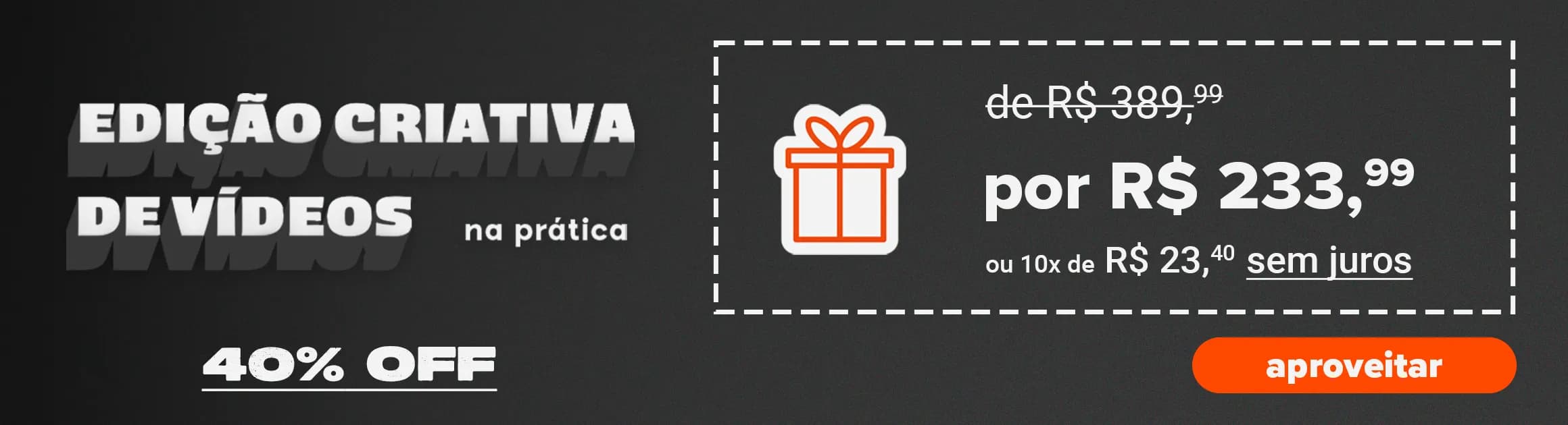 Treinamento com desconto