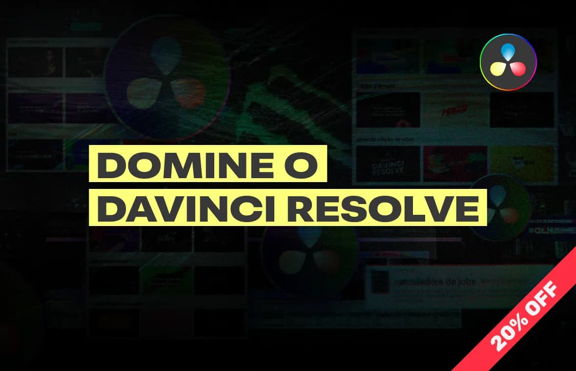 Dominando o DaVinci Resolve com desconto
