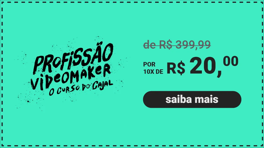 Profissão Videomaker com desconto