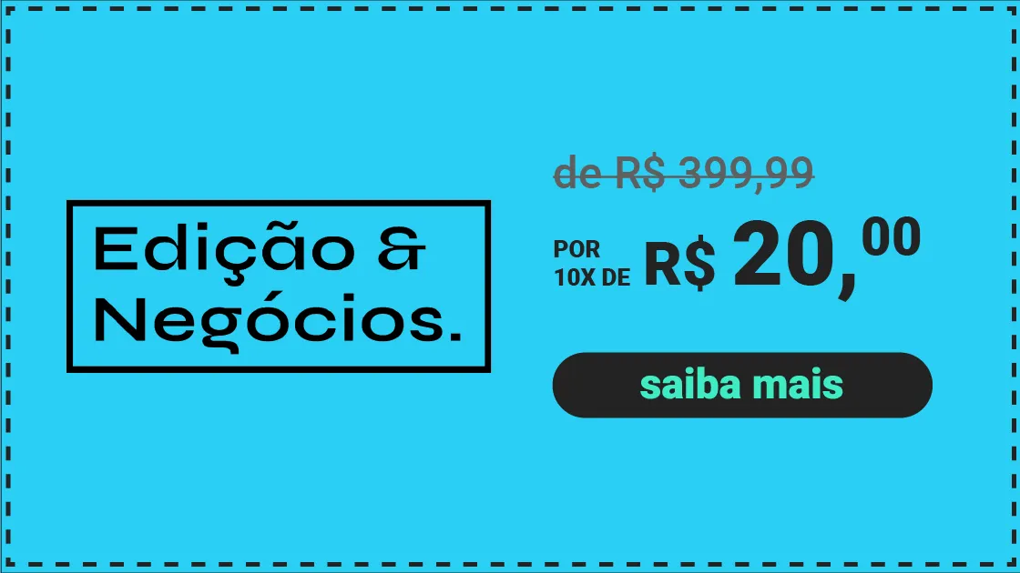 Edição e Negócios com desconto