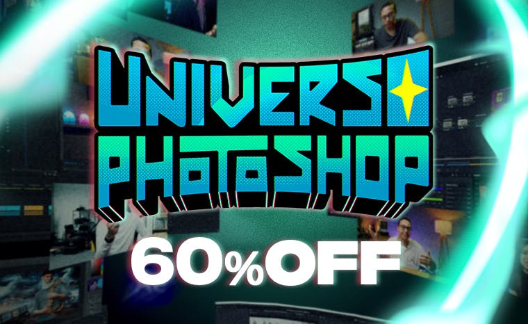 Universo Photoshop com 60% de desconto