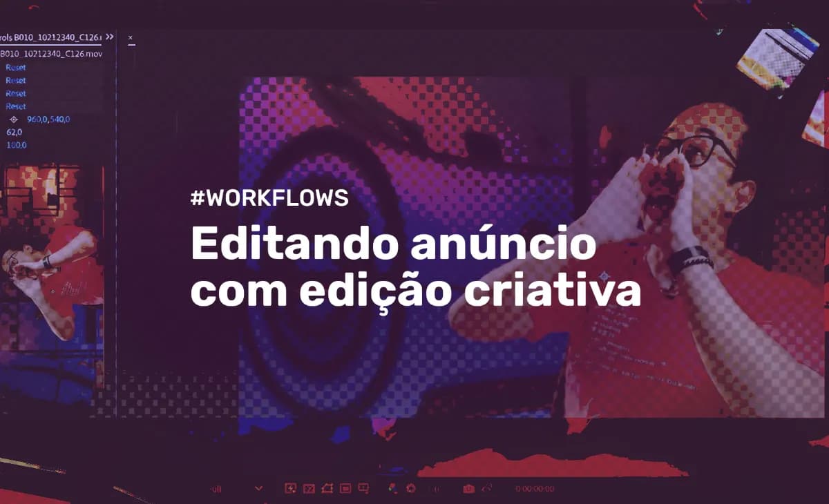 Editando anúncio com Edição Criativa