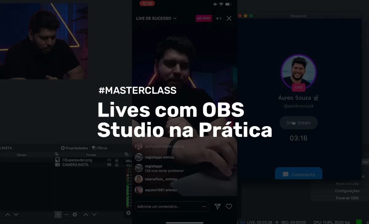 Lives com OBS Studio na Prática