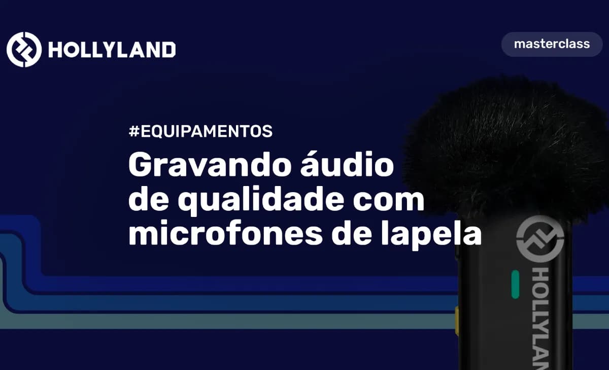 Gravando Áudio de Qualidade com Microfones de Lapela