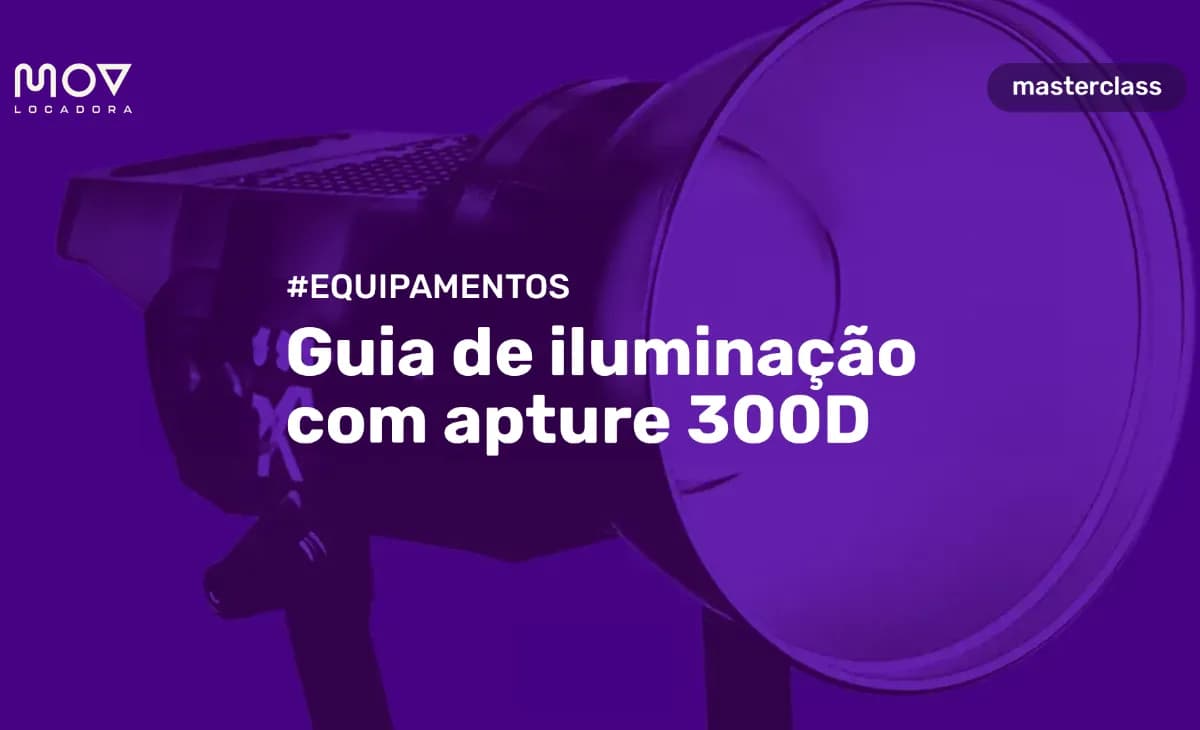 Miniatura do curso Guia de Iluminação com Aputure 300D