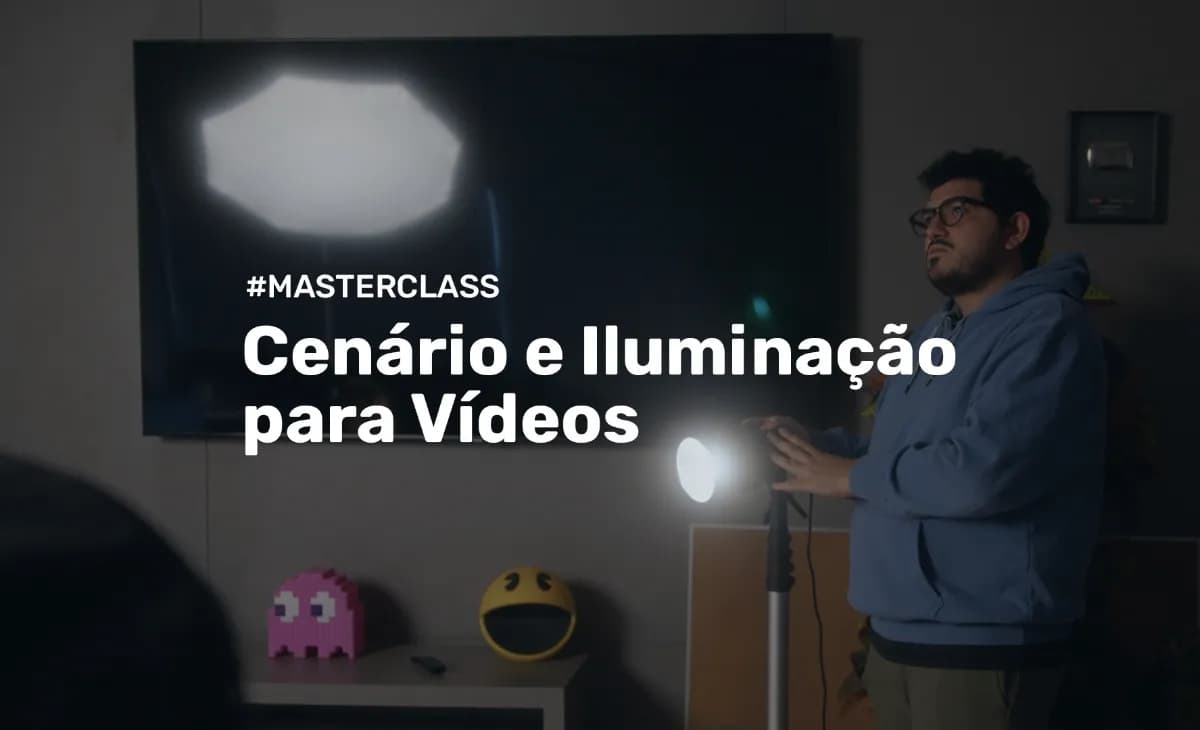 Cenário e Iluminação para Vídeos